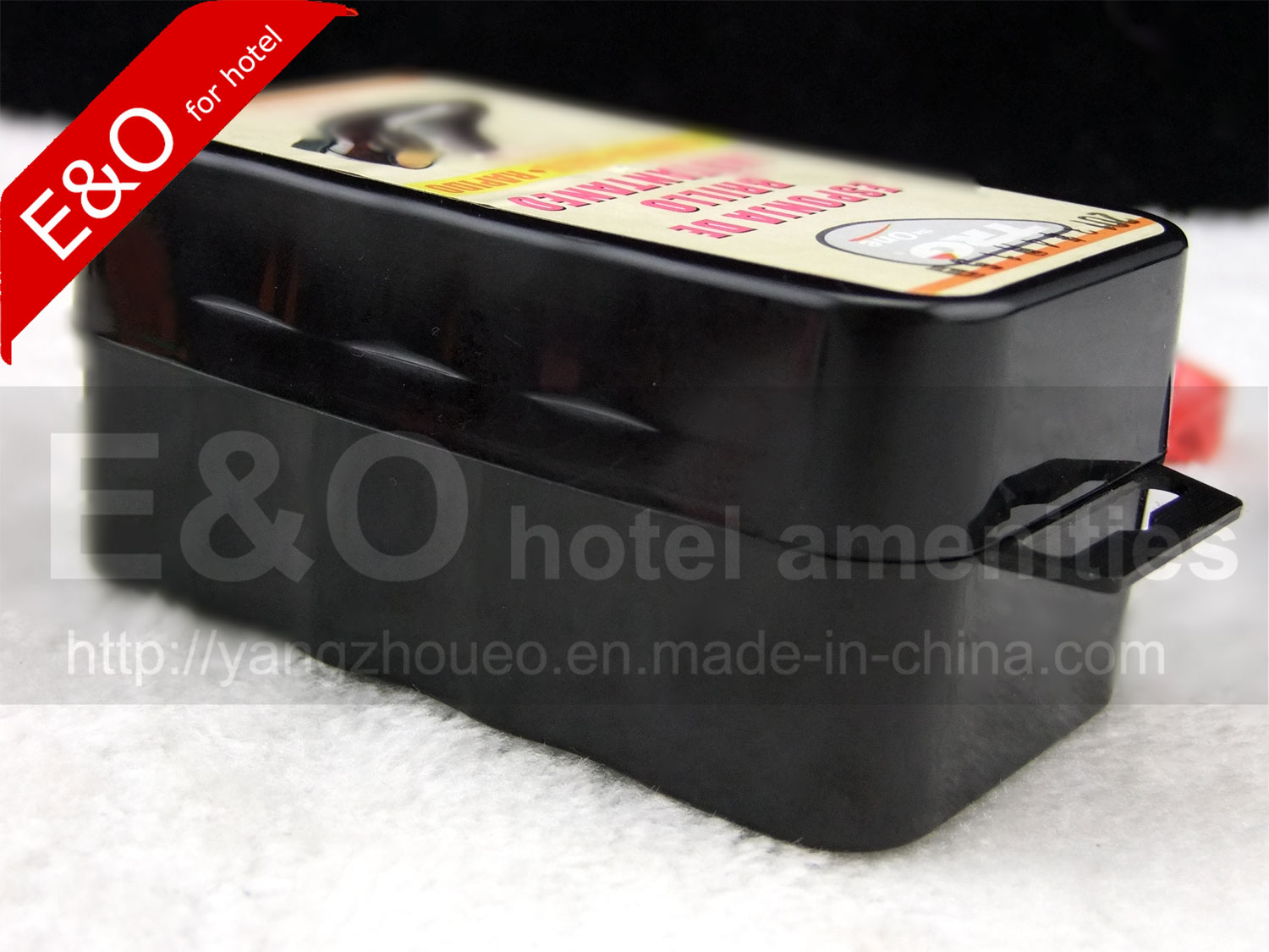 Hotel Shoe Shine with Sponge, Hotel Amenities, Hotel Consumable